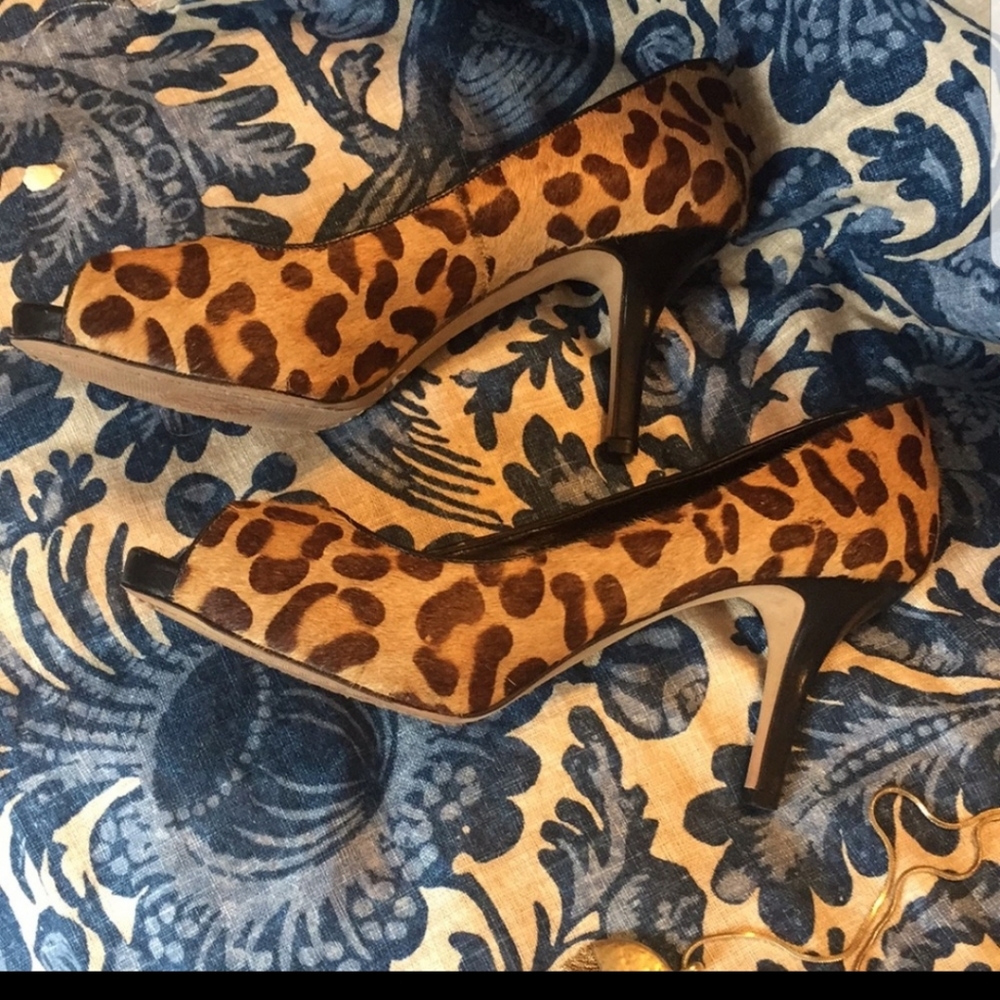 Vince Camuto Leopard Print Heels - image 3